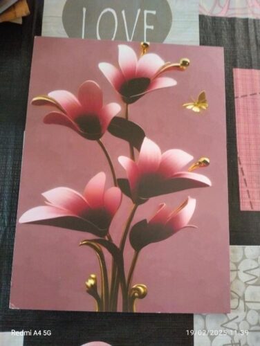 3-Piece Floral Wall Art Set – Wall Painting photo review