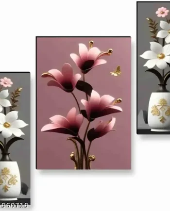 3-Piece Floral Wall Art Set – Wall Painting