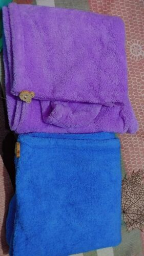Microfiber Hair Drying Towel Set | Pack of 2 photo review