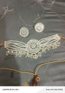 Royal Kundan Pearl Choker Set with Earrings photo review