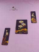 3-Piece Golden Lotus Wall Art Set –Wall Painting photo review