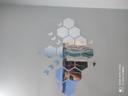 Hexagon Mirror Wall Stickers with 3D Butterflies – Set photo review