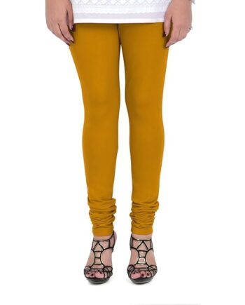 Mustard Yellow Churidar Leggings – Stretch Cotton Fit
