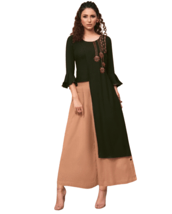 Diya Trends Stylish Indo-Western Kurti Set for Women