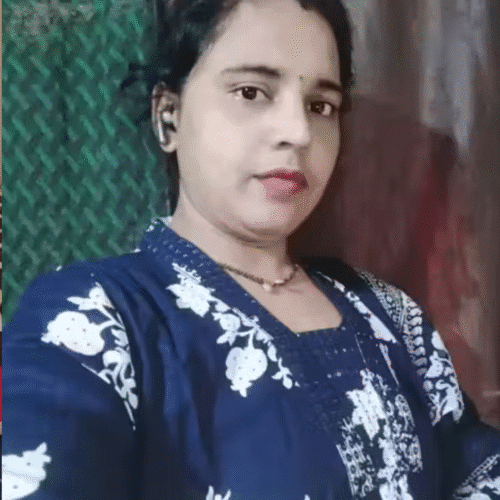 Navy Blue Floral Kurti Pant with Dupatta photo review